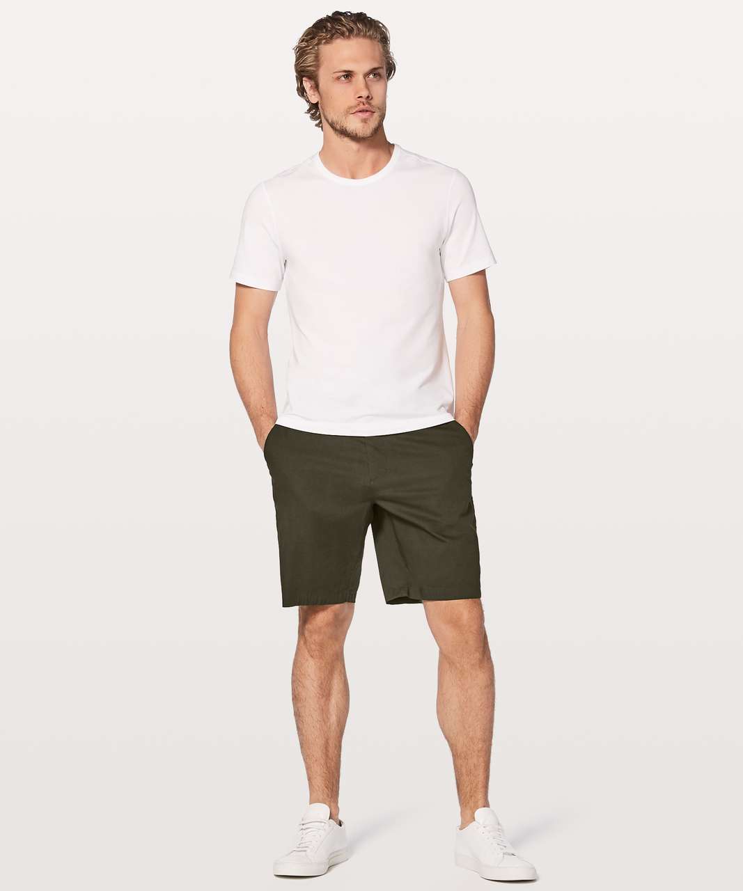 Lululemon Commission Short Slim *Chino 9" - Dark Olive