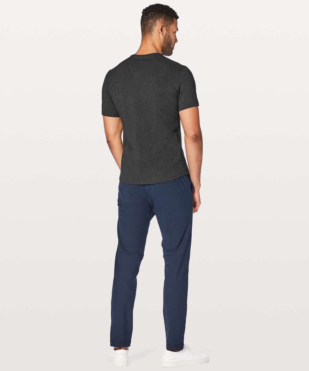 Lululemon 5 Year Basic V *Updated Fit - Heathered Black