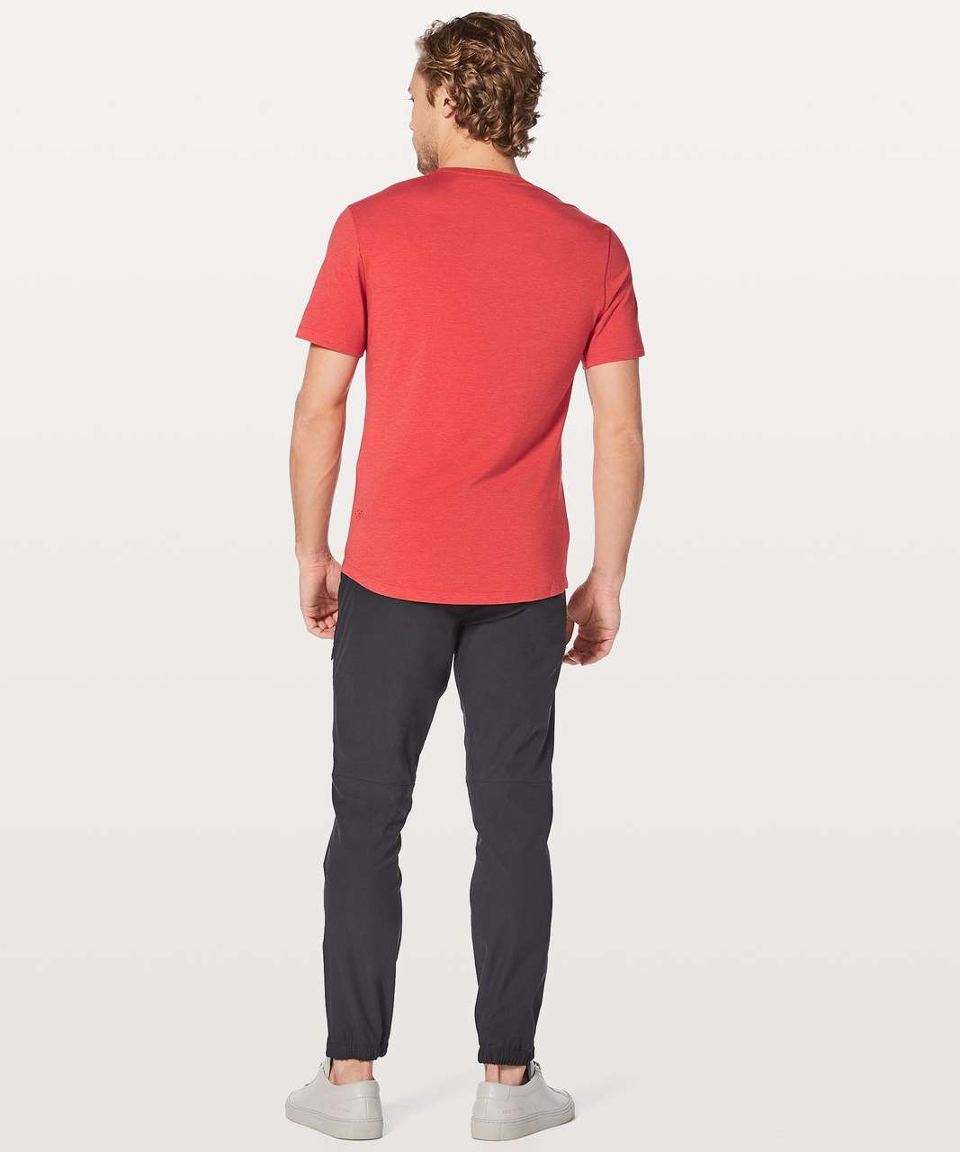 Lululemon 5 Year Basic V *Updated Fit - Heathered Amaranth