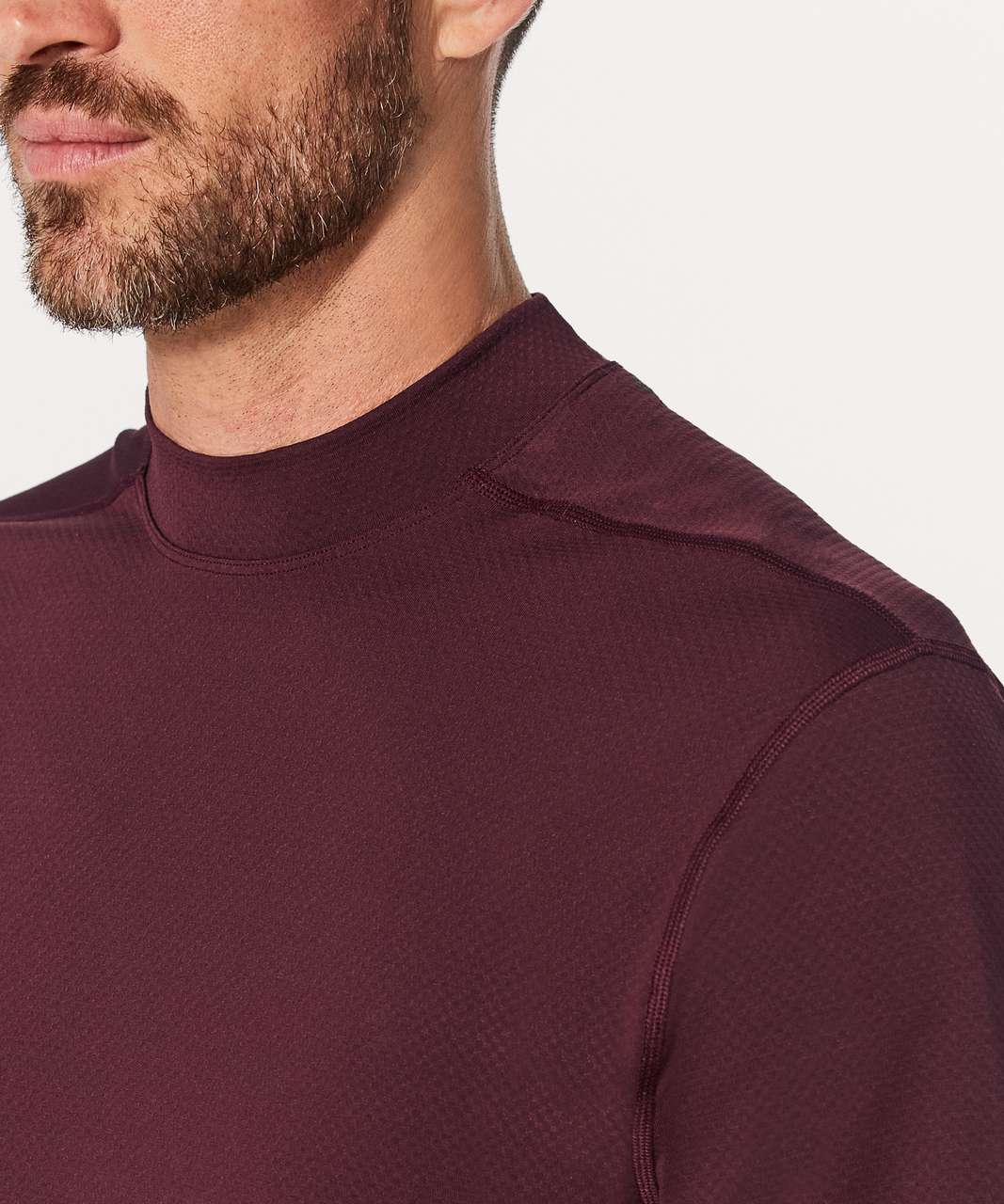 Lululemon License To Move Short Sleeve - Garnet