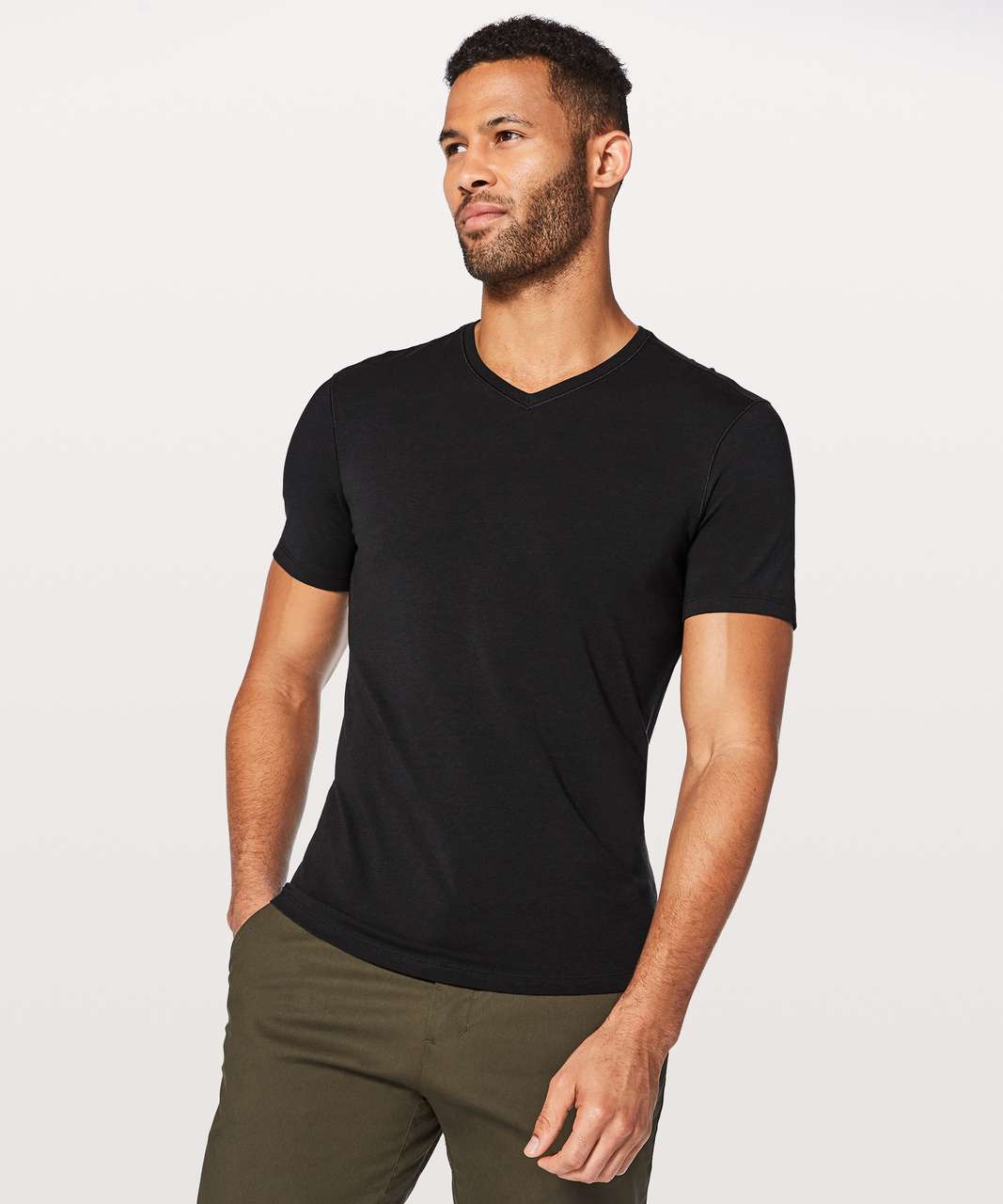 lululemon men's v neck t shirt