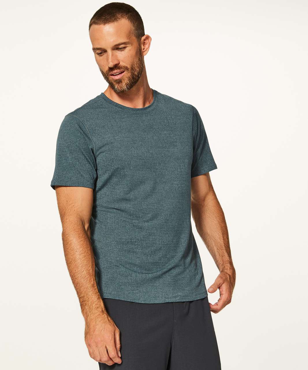 Lululemon In Mind Short Sleeve - Heathered Dark Voyage