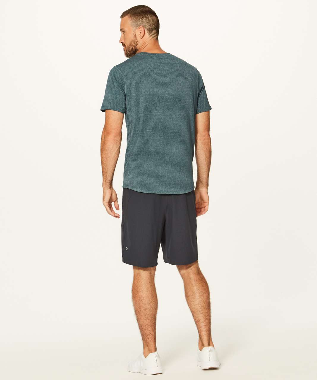 Lululemon In Mind Short Sleeve - Heathered Dark Voyage