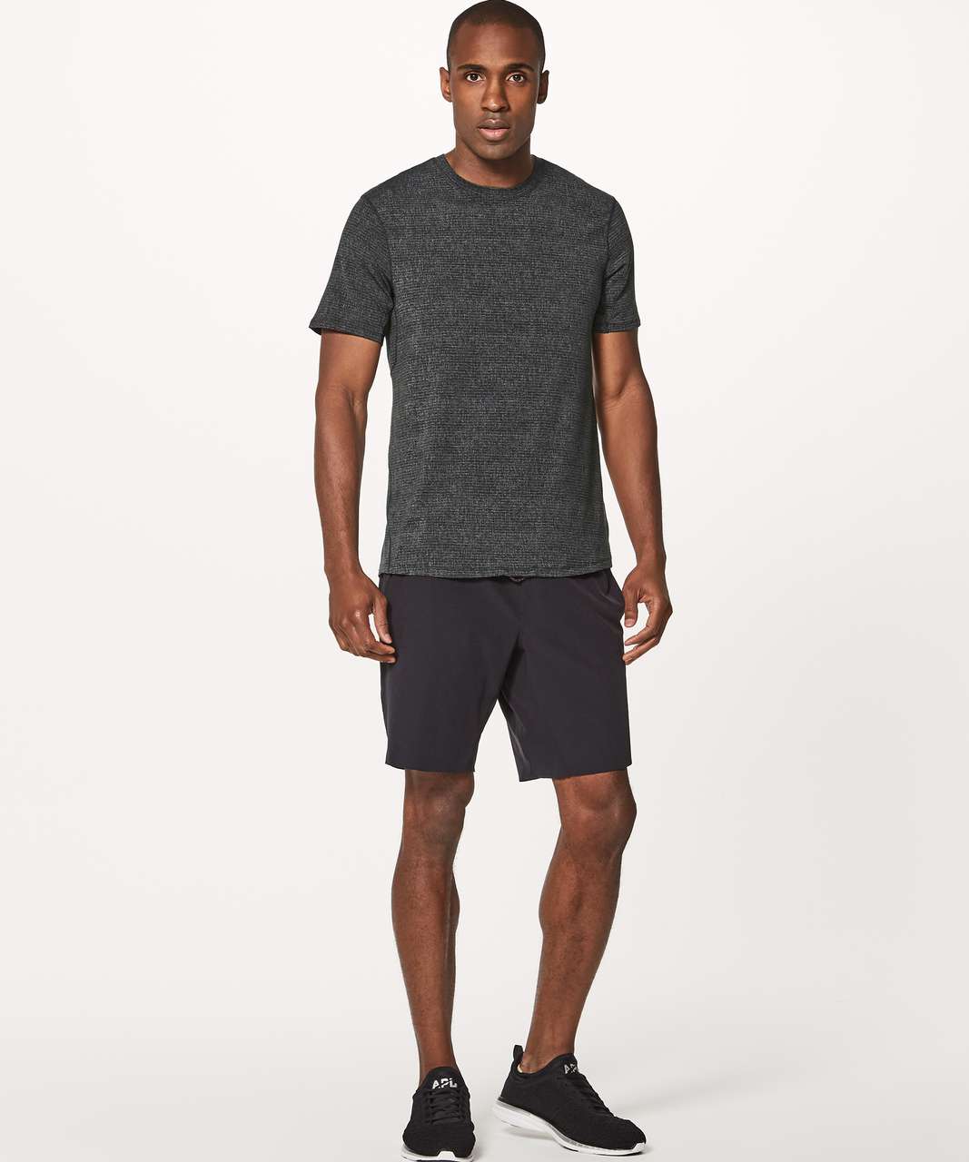 Lululemon In Mind Short Sleeve - Heathered Black (Third Release) - lulu ...