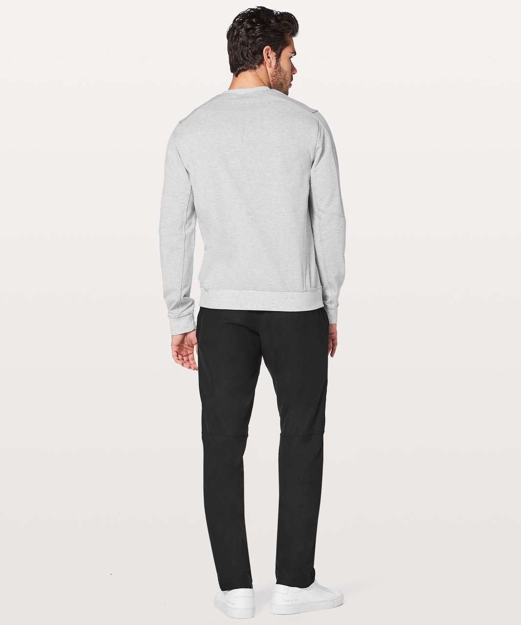 Lululemon City Sweat Crew - Heathered Ultra Light Grey