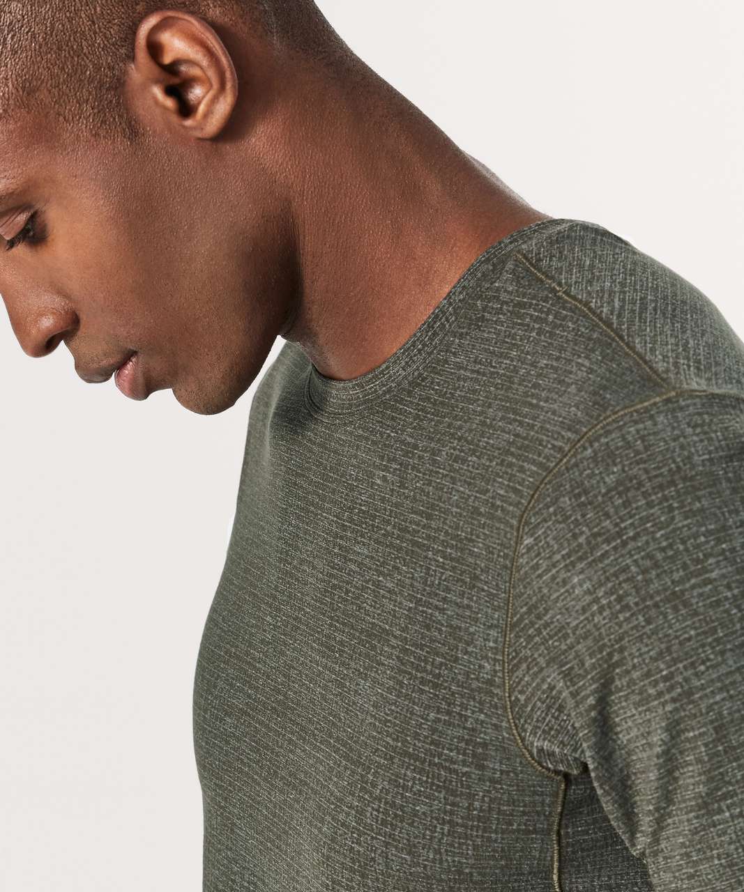 Lululemon In Mind Short Sleeve - Heathered Dark Olive