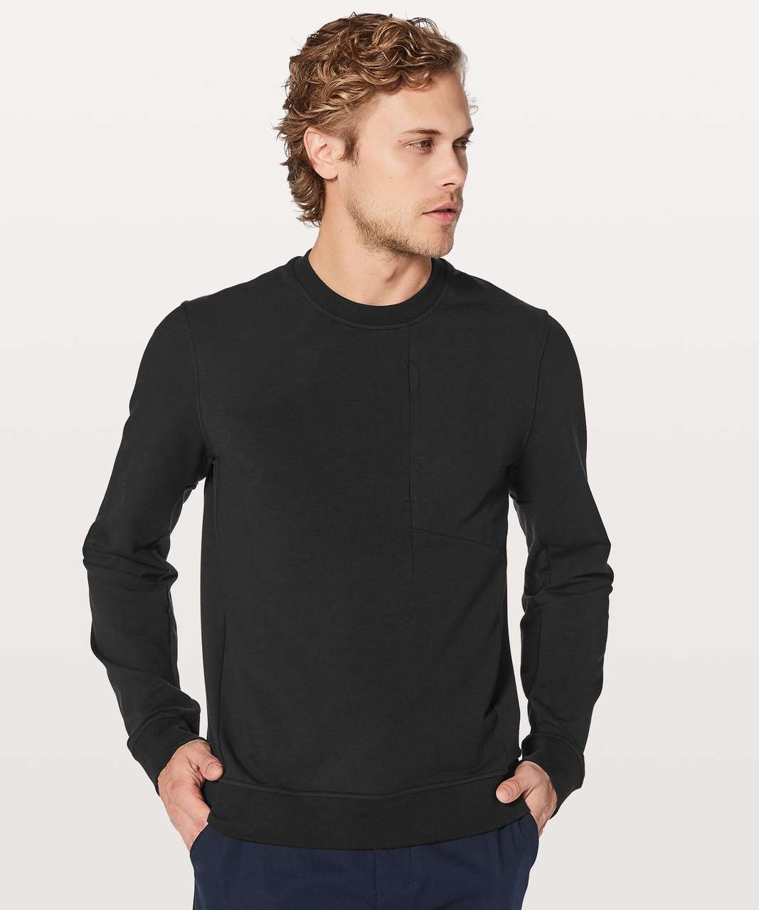 lululemon mens crew neck sweatshirt