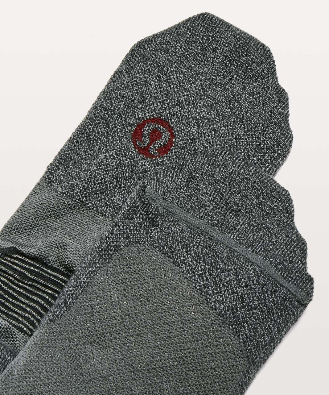 Lululemon T.H.E. Sock *Silver - Dark Slate / Duck Sauce