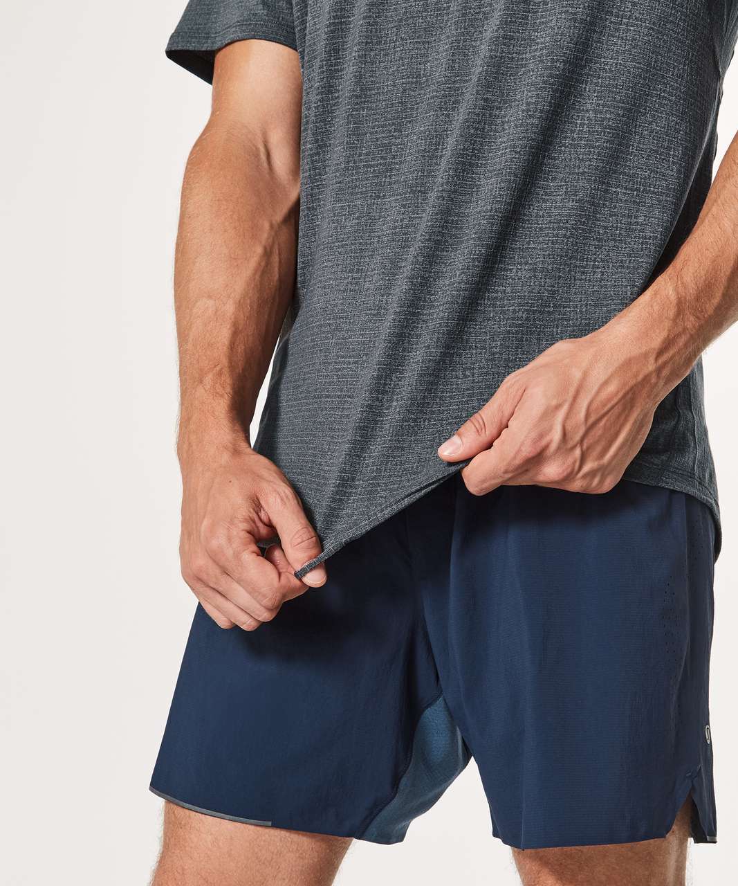 Lululemon In Mind Short Sleeve - Heathered Dark Ash