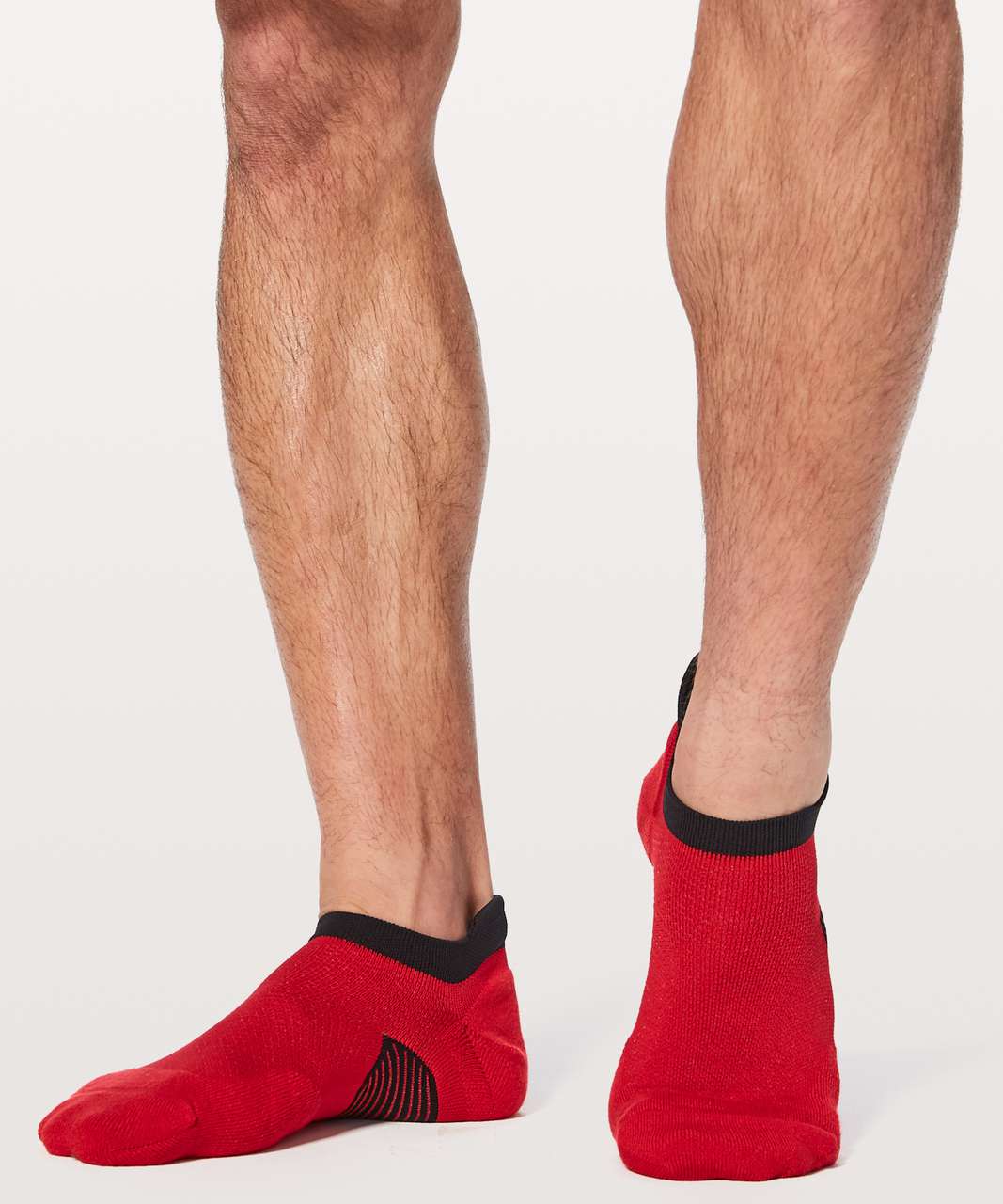 Lululemon T.H.E. Sock *Silver - Varsity Red