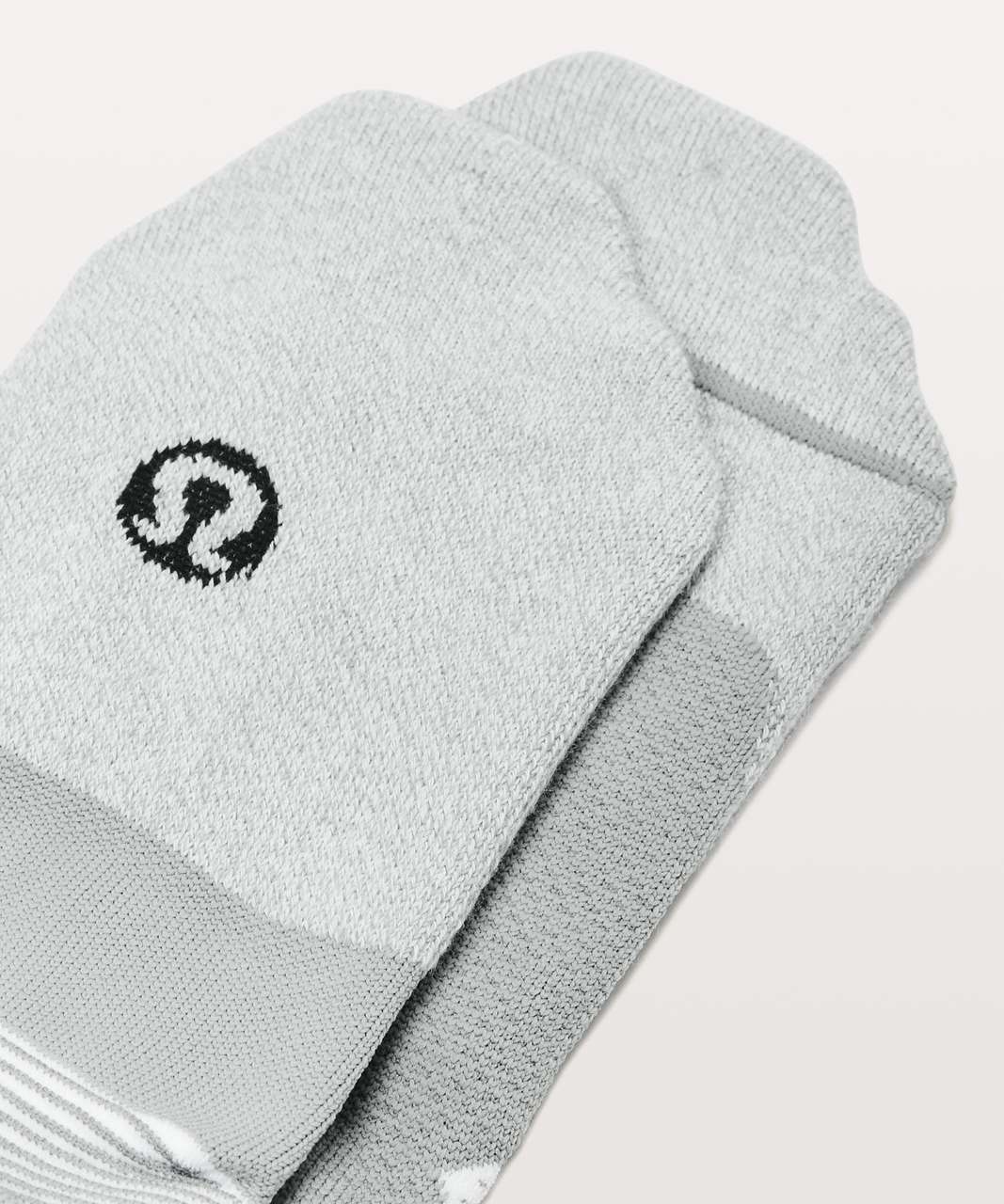 Lululemon T.H.E. Sock *Silver - Light Cast / White