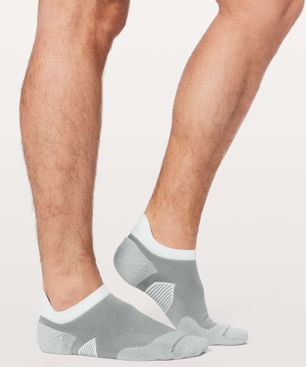 Lululemon T.H.E. Sock *Silver - Light Cast / White