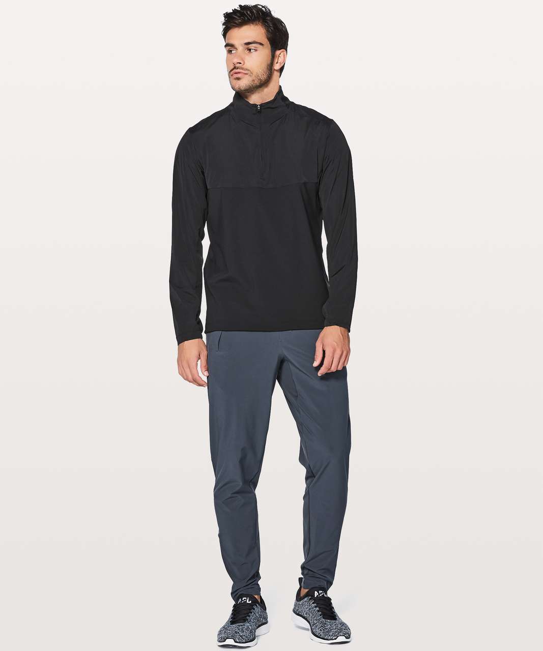 Lululemon Cold Pursuit 1/2 Zip - Black