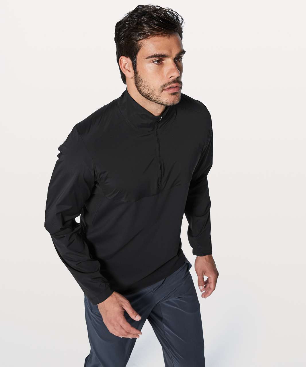 Lululemon Cold Pursuit 1/2 Zip - Black