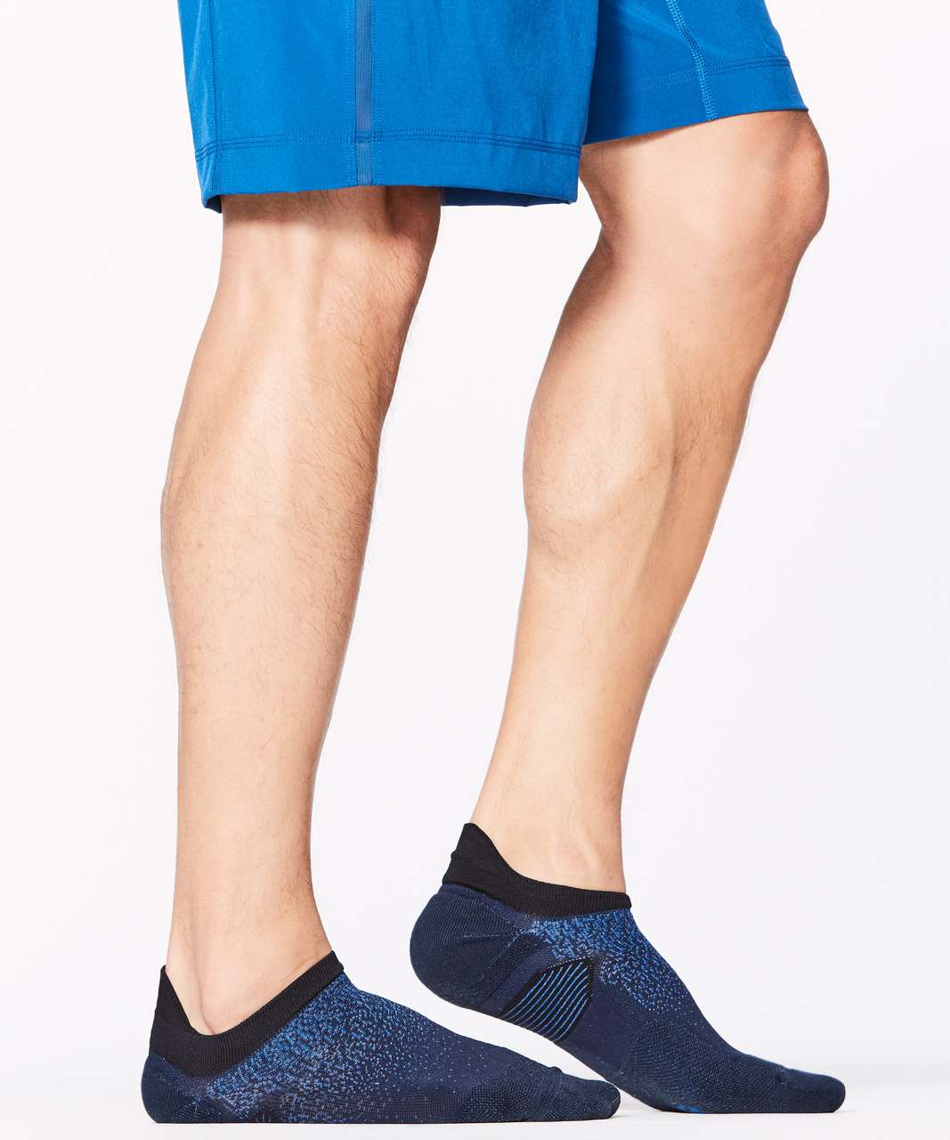 Lululemon T.H.E. Sock *Silver - Nautical Navy / Dark Royal