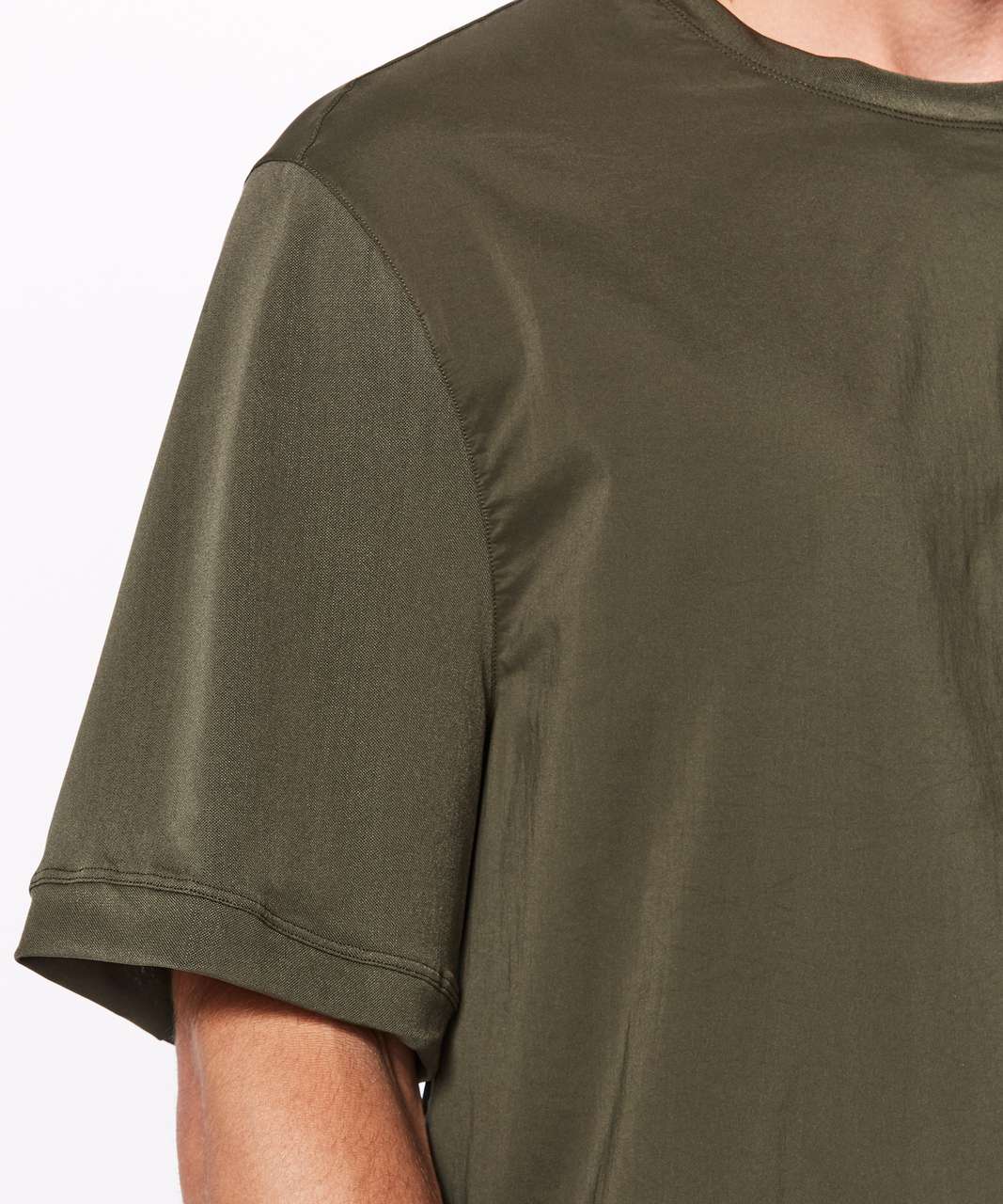 Lululemon On Time Short Sleeve - Dark Olive