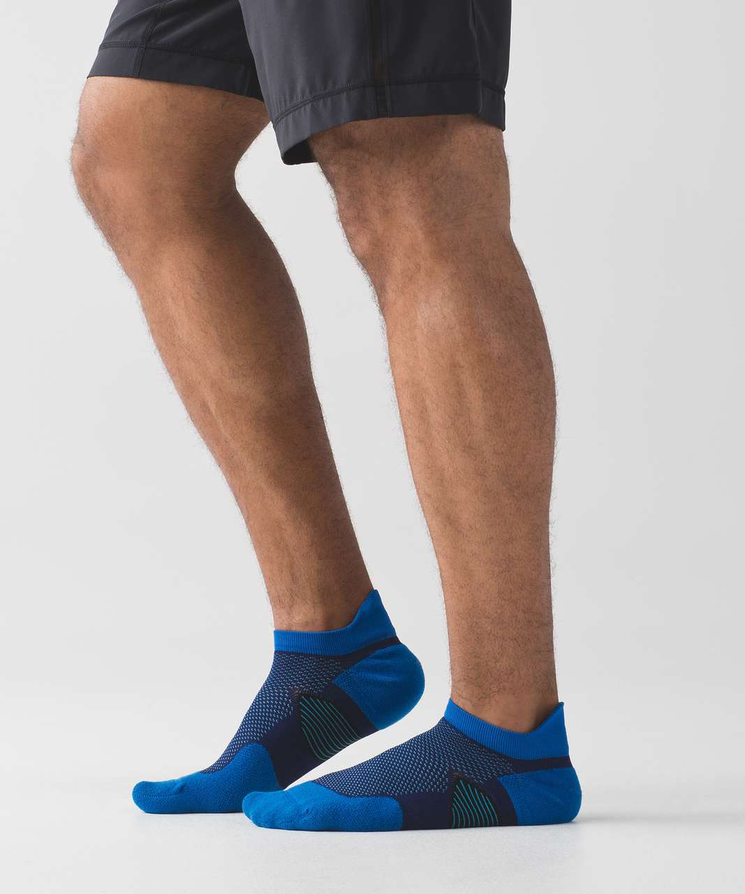 Lululemon T.H.E. Sock *Silver - Riviera / Hero Blue / Velo Blue