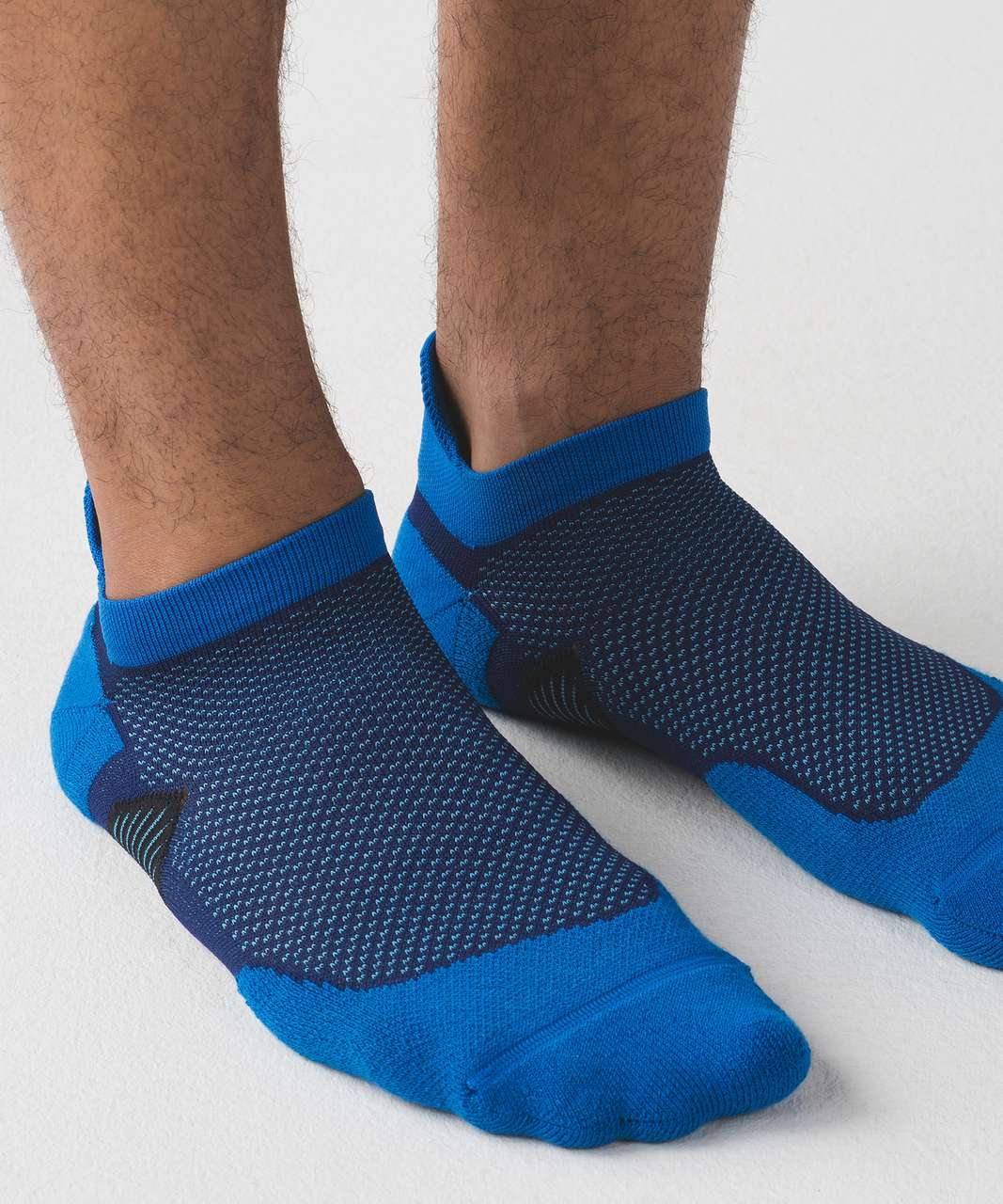 Lululemon T.H.E. Sock *Silver - Riviera / Hero Blue / Velo Blue