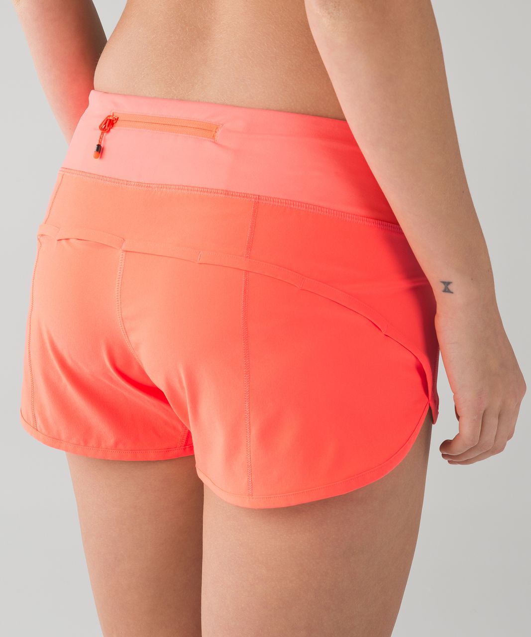 Lululemon Run:  Speed Short *4-way Stretch - Very Light Flare