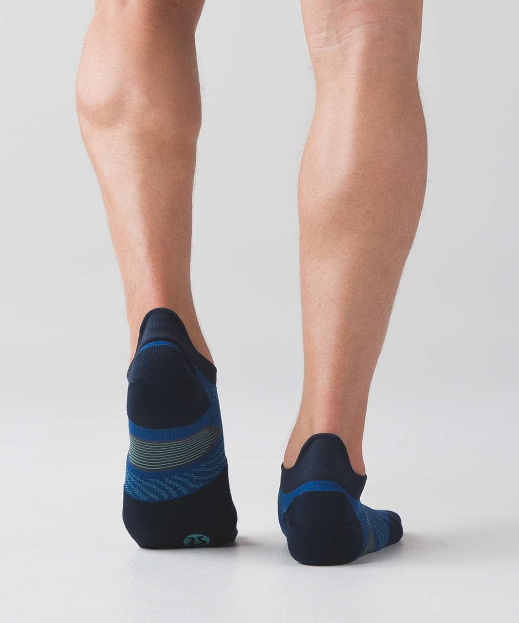 Lululemon T.H.E. Sock *Silver - Inkwell / Rugged Blue / Arctic Teal