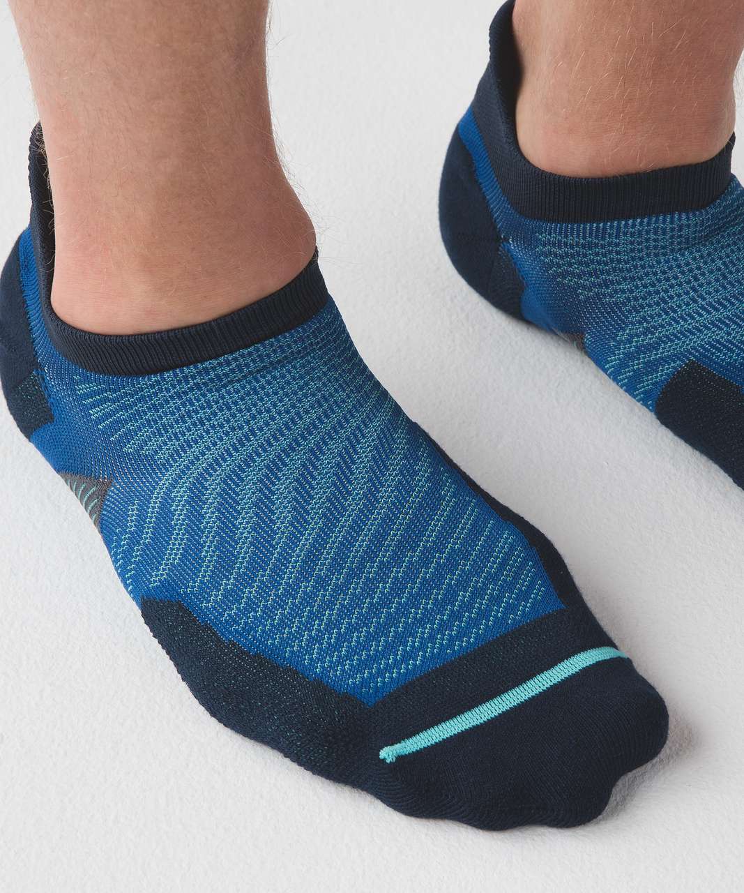 Lululemon T.H.E. Sock *Silver - Inkwell / Rugged Blue / Arctic Teal
