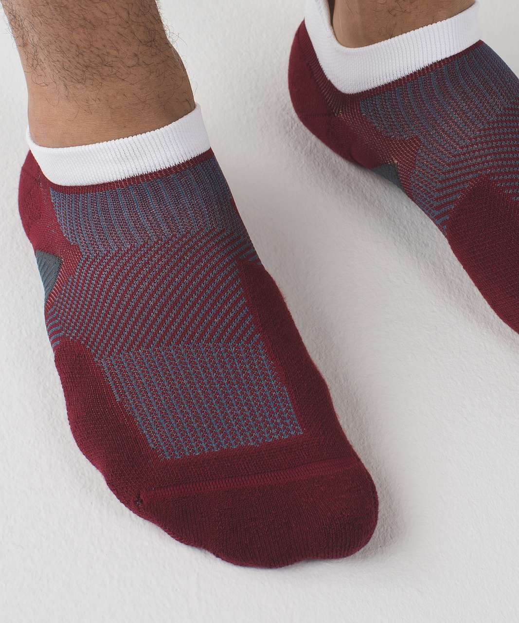 Lululemon T.H.E. Sock *Silver - Rosewood / Oil Slick Blue / Plum Peach