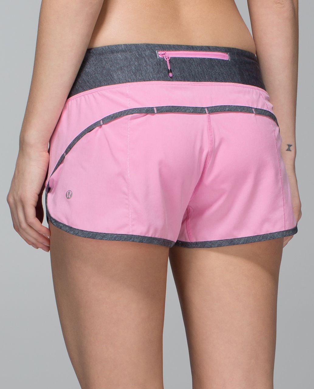 Lululemon Speed Up Short *2.5 - Ombre Speckle Stop Print Speed Short  Vintage Pink / Black - lulu fanatics