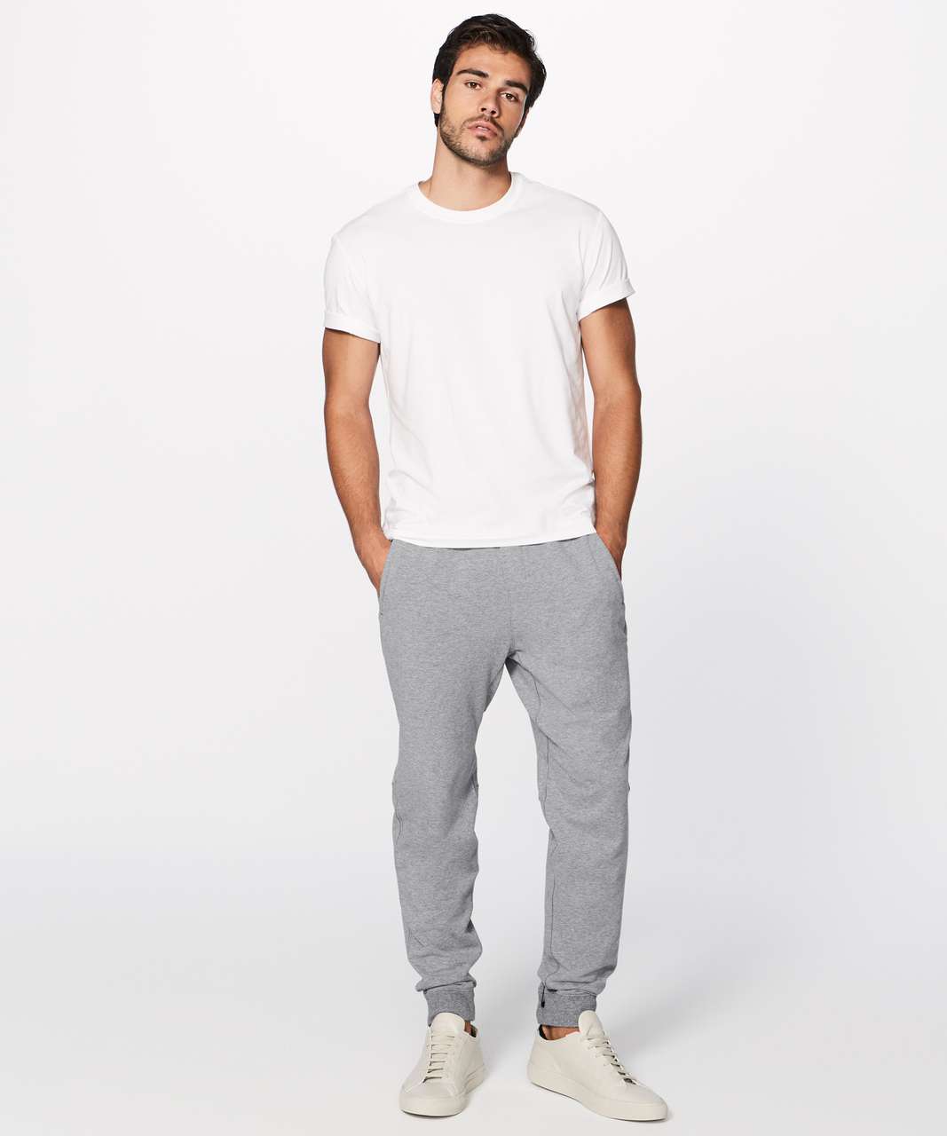 Lululemon Cross Cut Jogger 29.5 - Heathered Medium Grey - lulu fanatics