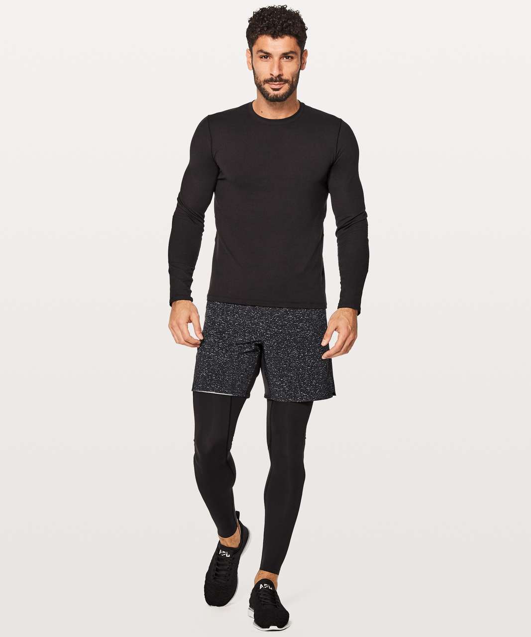 Lululemon Surge Warm Long Sleeve - Black