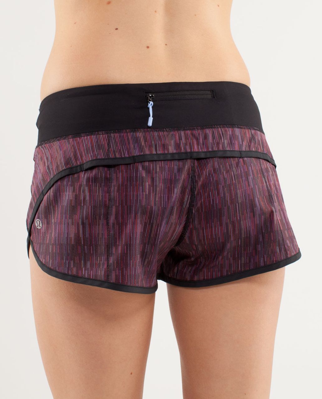 Lululemon Run:  Speed Short - Wee Are From Space Black March Multi / Black