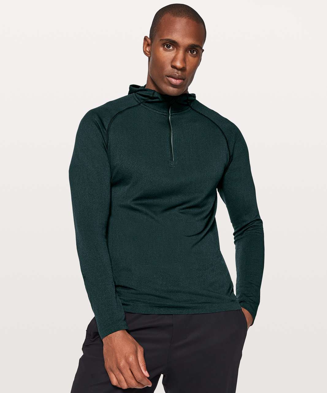 Lululemon Metal Vent Tech Hoodie - Black / Mariner