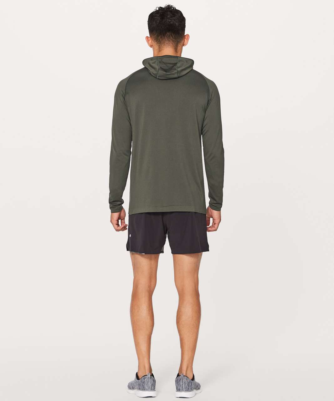 Lululemon Metal Vent Tech Hoodie - Dark Olive / Dark Olive