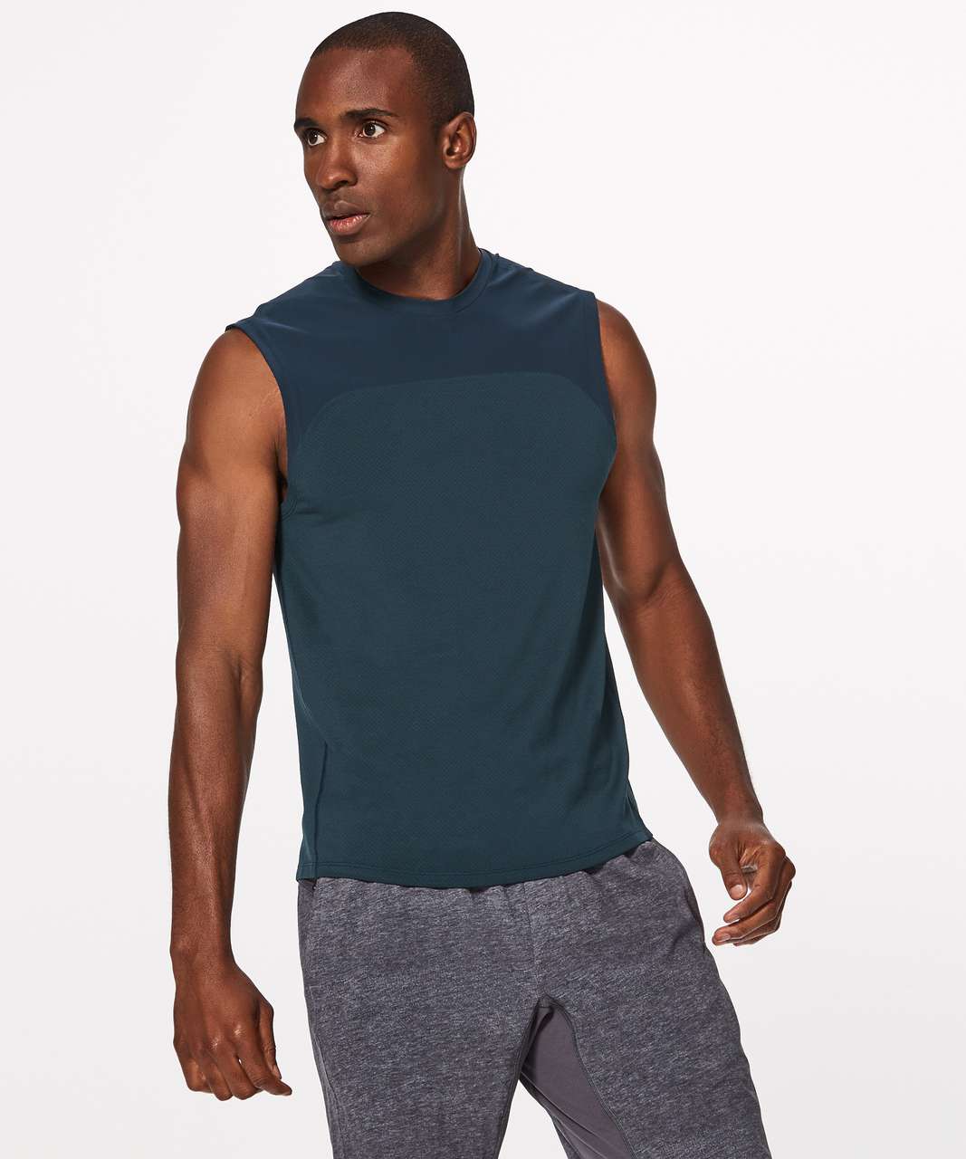 Lululemon License To Train Sleeveless - Nocturnal Teal