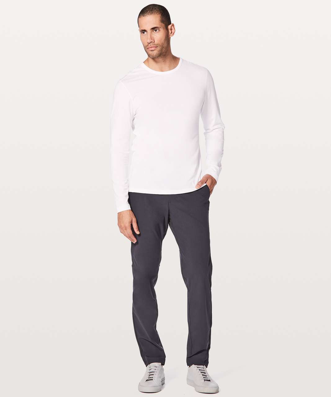 Lululemon 5 Year Basic Long Sleeve - White - lulu fanatics