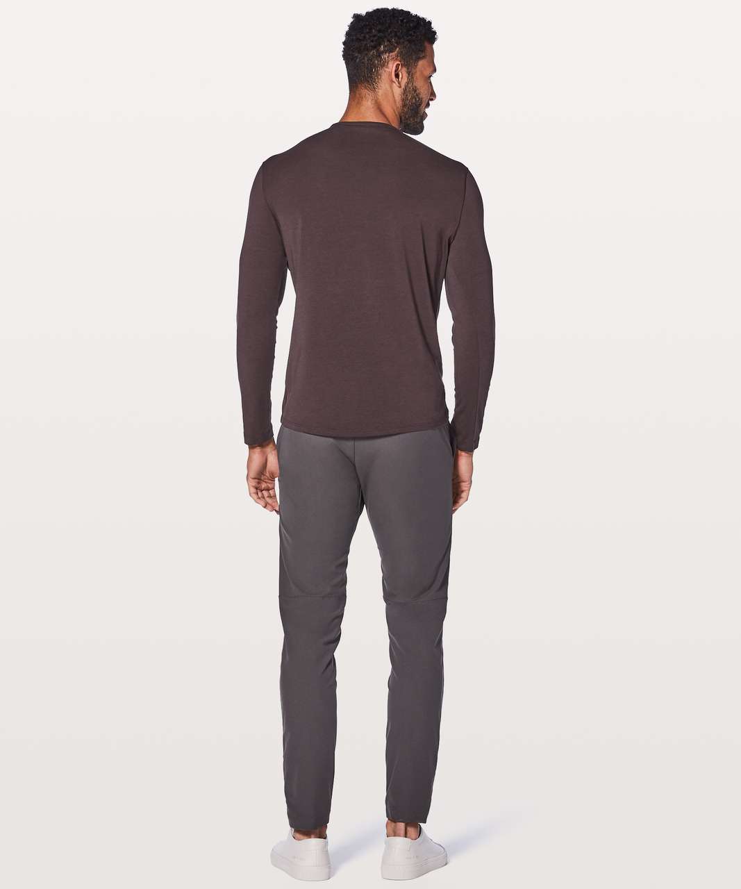 Lululemon 5 Year Basic Long Sleeve - Black Cherry