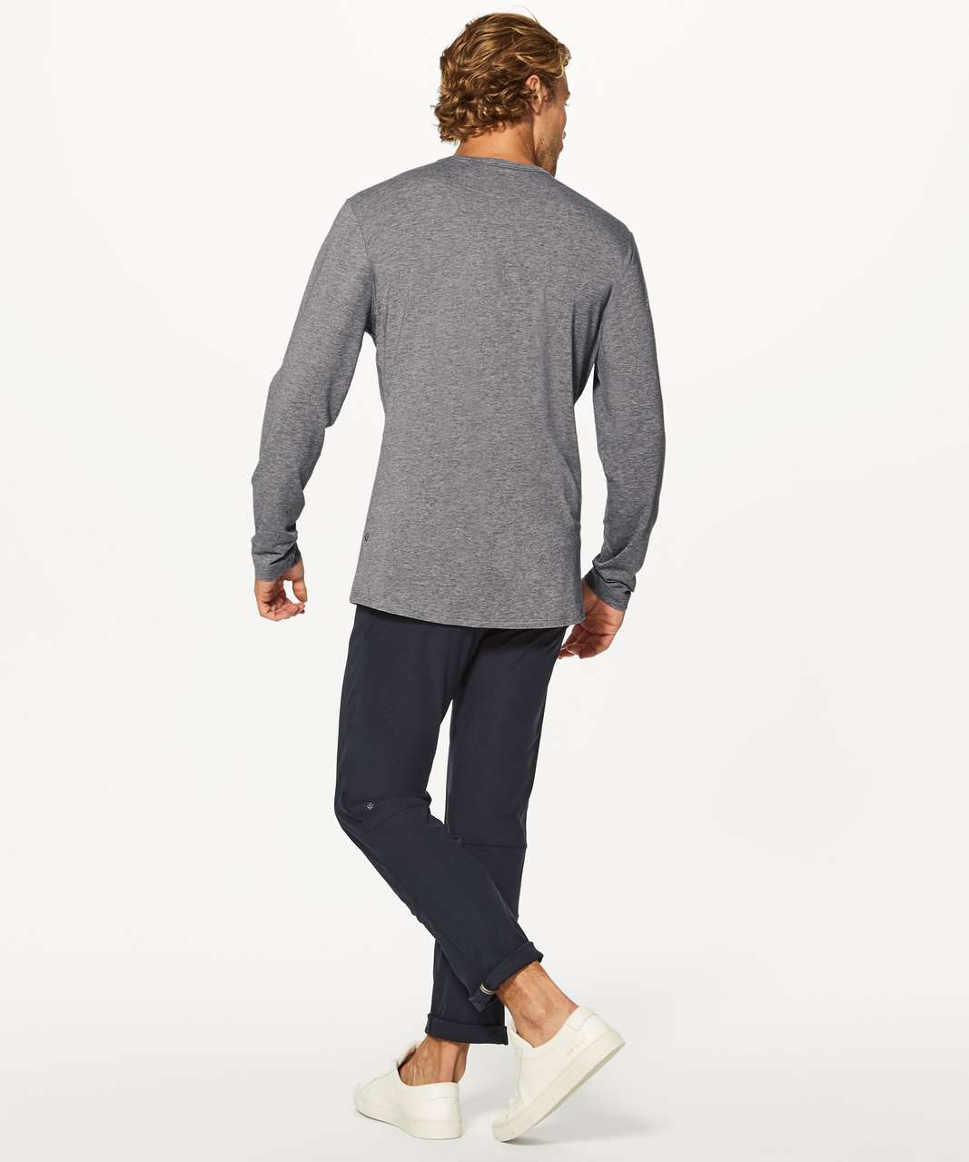 Lululemon 5 Year Basic Long Sleeve - Heathered Medium Grey