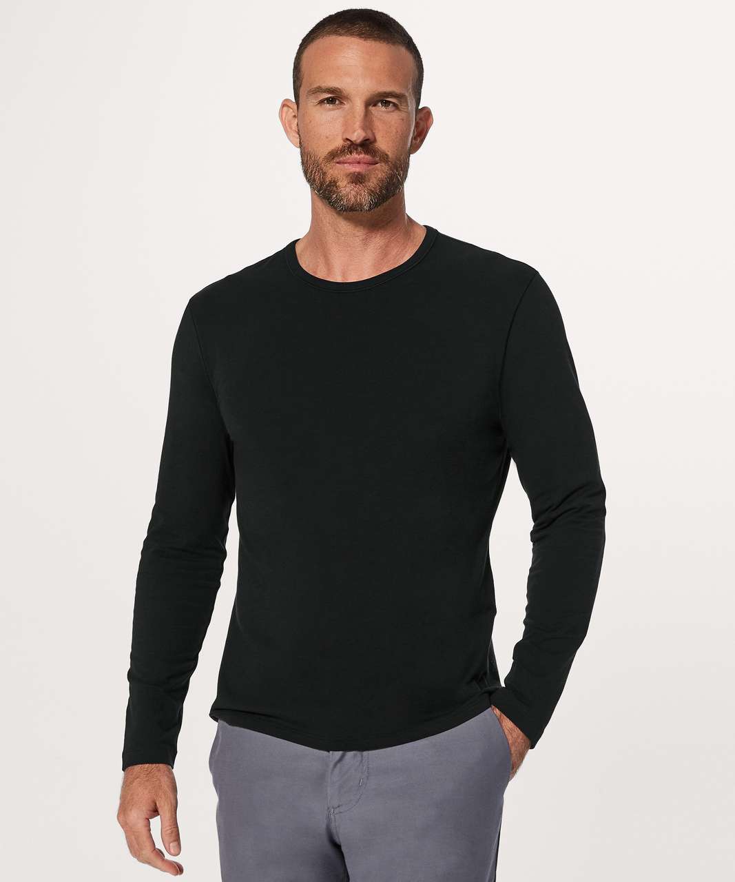 Lululemon Love Long Sleeve - Black - lulu fanatics