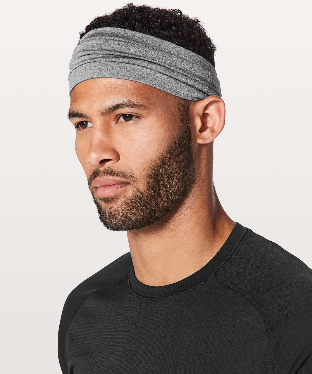 Lululemon Metal Vent Tech Headband - Black / White