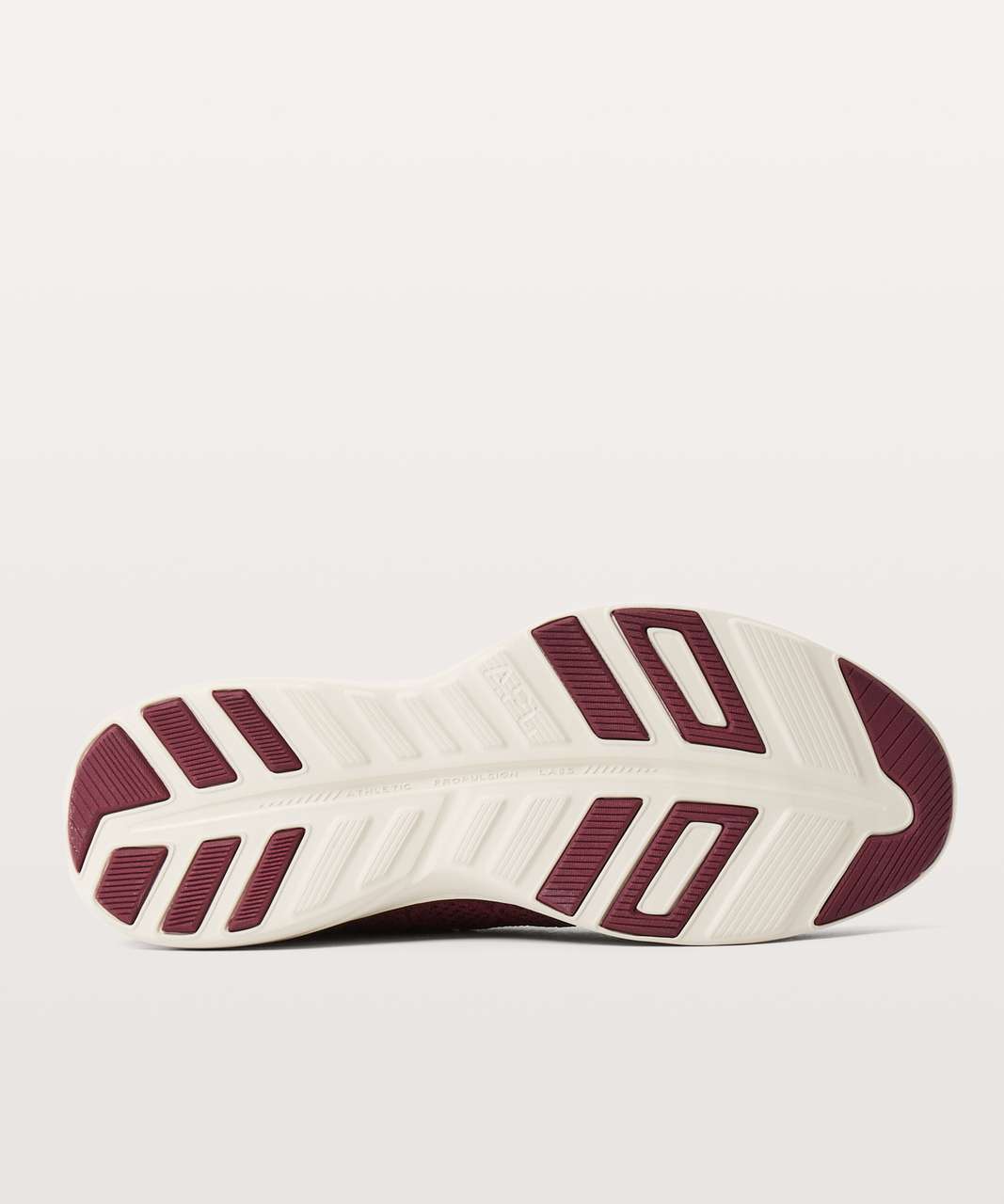 Lululemon Mens TechLoom Phantom Shoe - Burgundy / Parchment