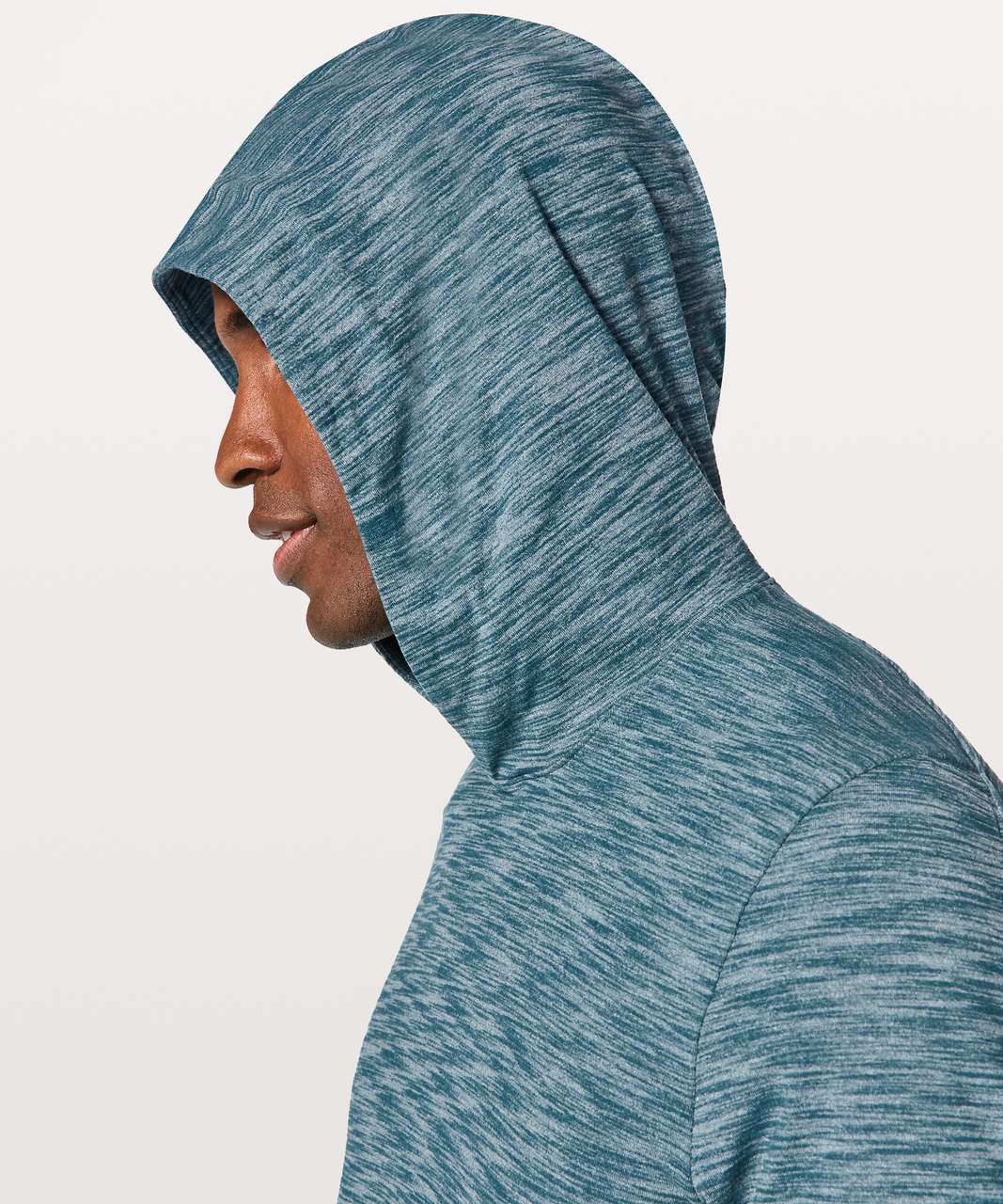 Lululemon Pulse Slub Pullover Hoodie *Lightweight Rulu - Heathered