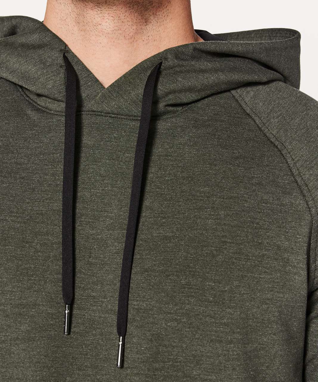 Lululemon City Sweat Pullover Hoodie - Heathered Dark Olive