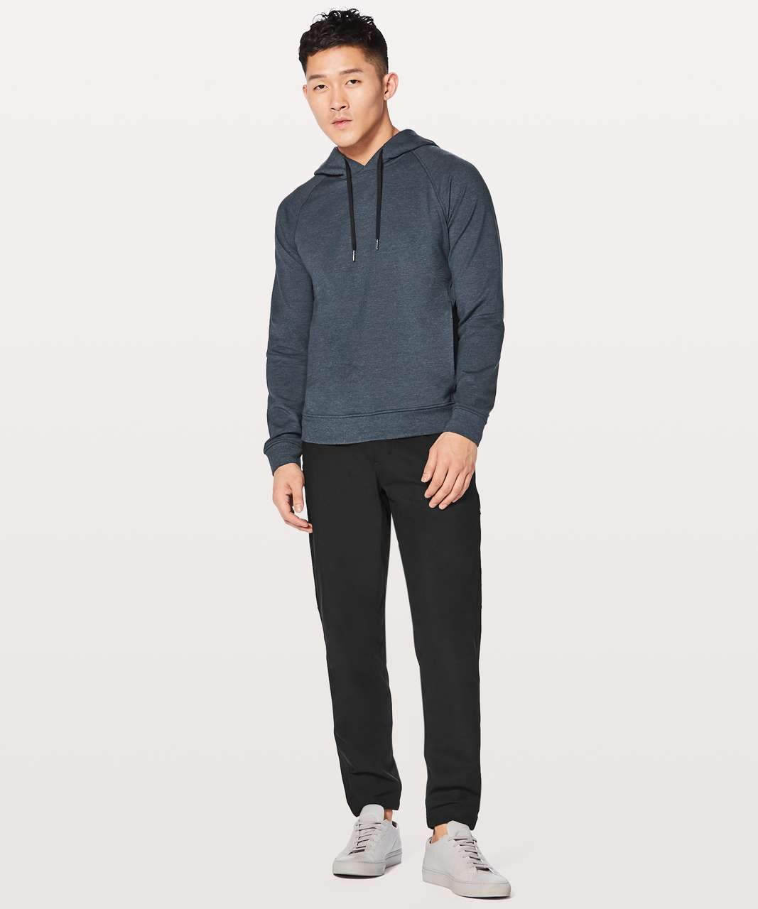 Lululemon City Sweat Pullover Hoodie - Heathered True Navy