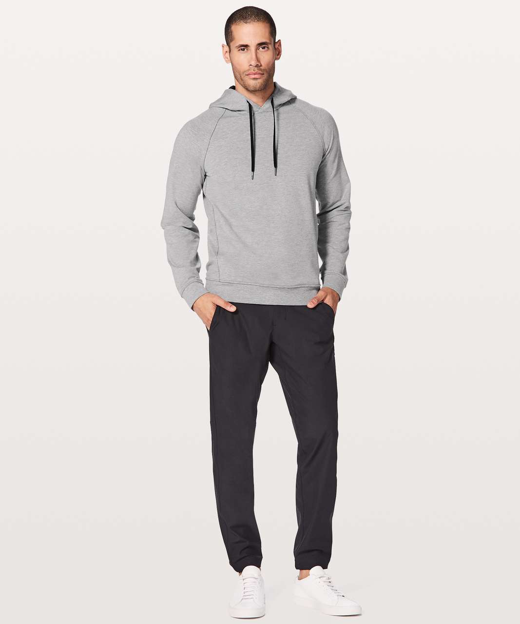 Lululemon City Sweat Pullover Hoodie - Heathered Medium Grey - lulu ...