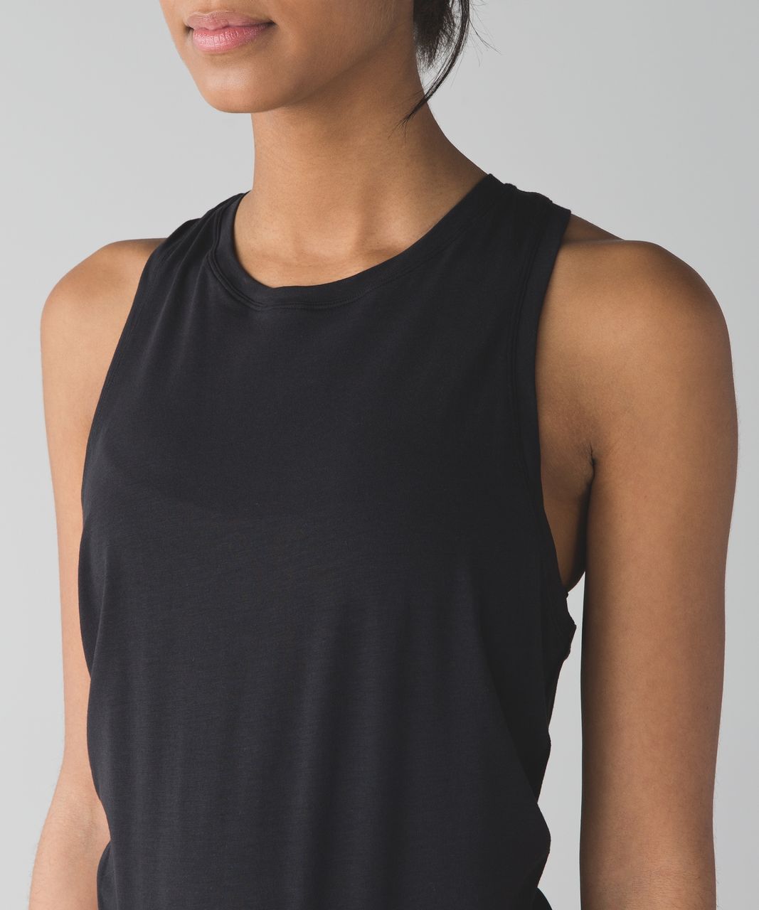 Lululemon All Tied Up Tank (Prima Cotton) - Black