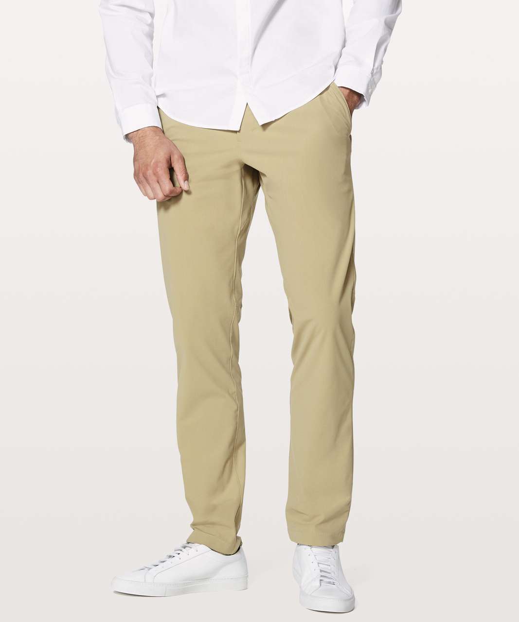 Beige Commission technical trousers, Lululemon