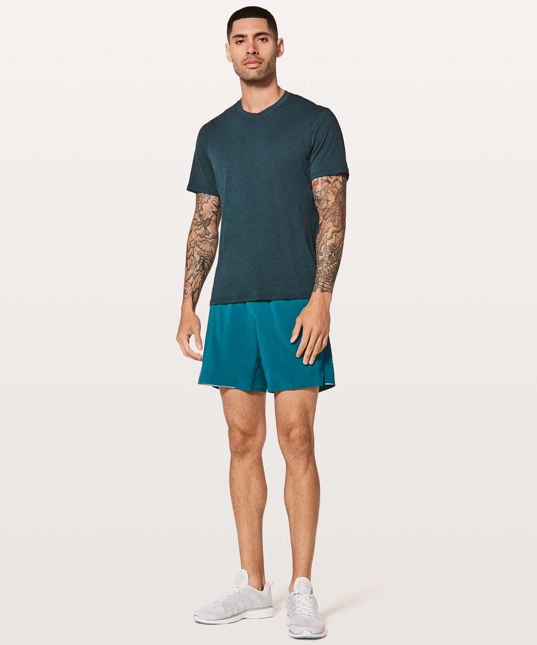 Lululemon Somatic Aero Short Sleeve - Night Diver