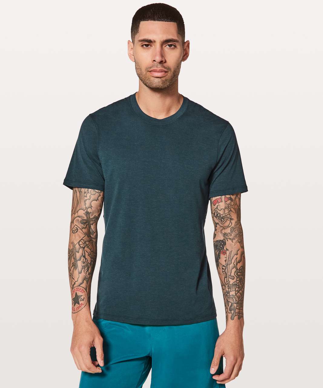 Lululemon Somatic Aero Short Sleeve - Night Diver