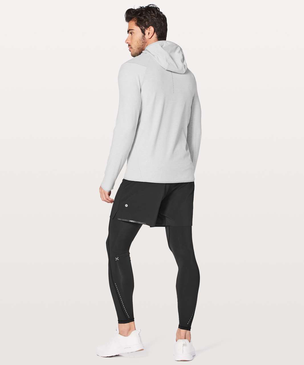 Lululemon Surge Warm Full Zip - Heathered Sea Salt (First Release)