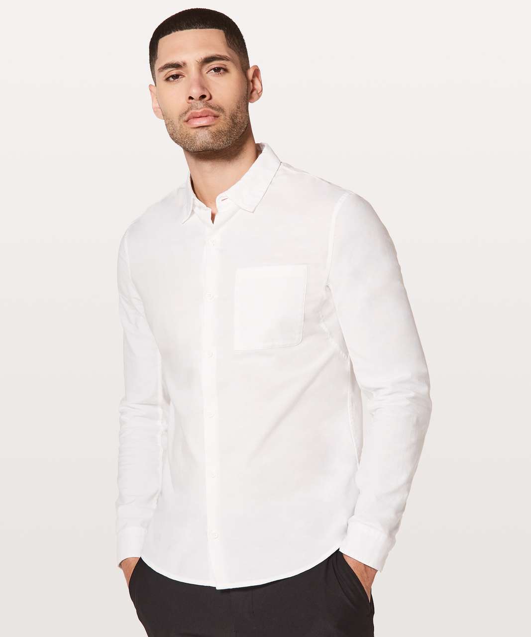 lululemon mens white shirt