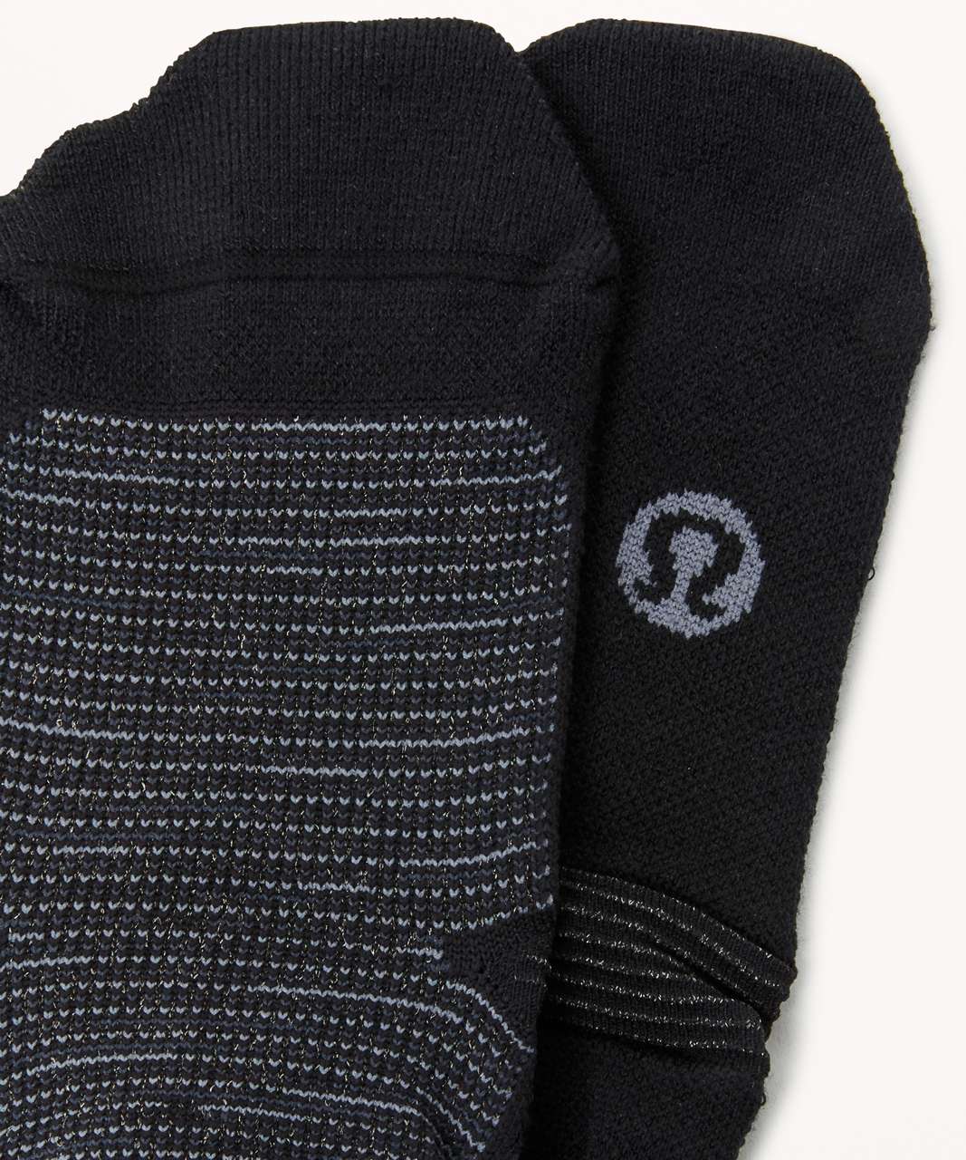 Lululemon City Cruiser Sock Silver - Black / Melanite